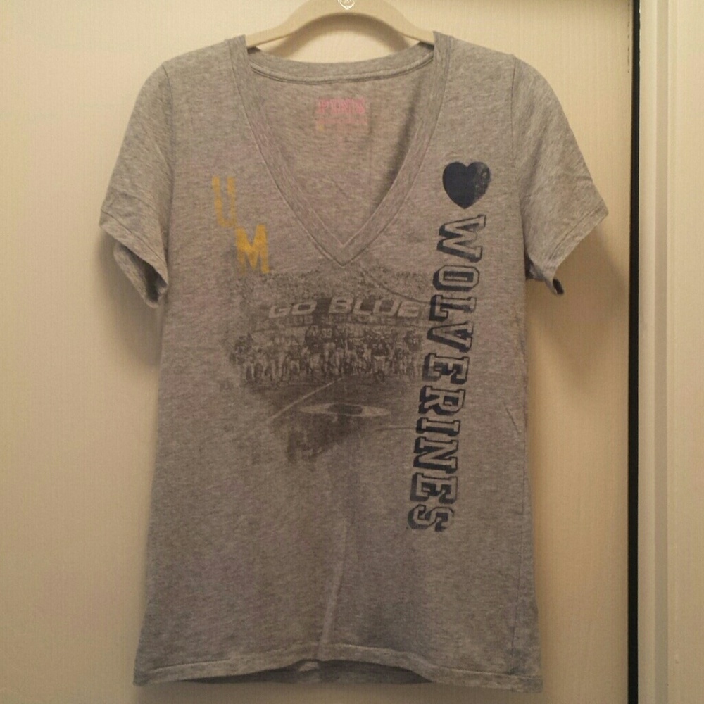 PINK U of M the shirt